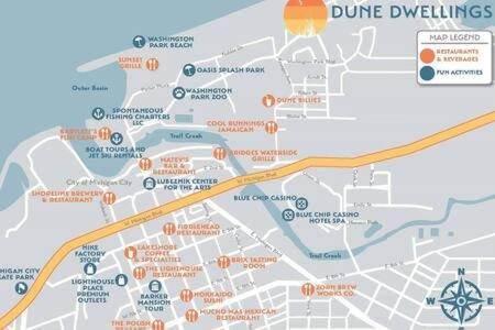 Close To Beach, W&D, Pet Friendly, Dunes, Casino Michigan City Luaran gambar