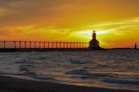 Close To Beach, W&D, Pet Friendly, Dunes, Casino Michigan City Luaran gambar